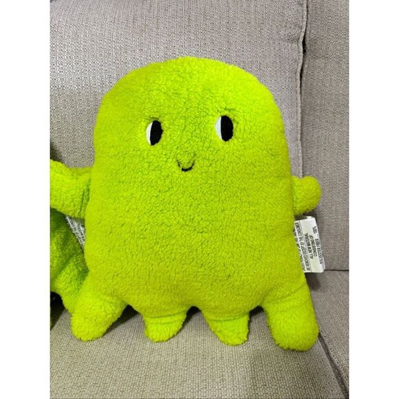Target neon green ghost pillows Halloween decorations set of 2 - Picture 3 of 7